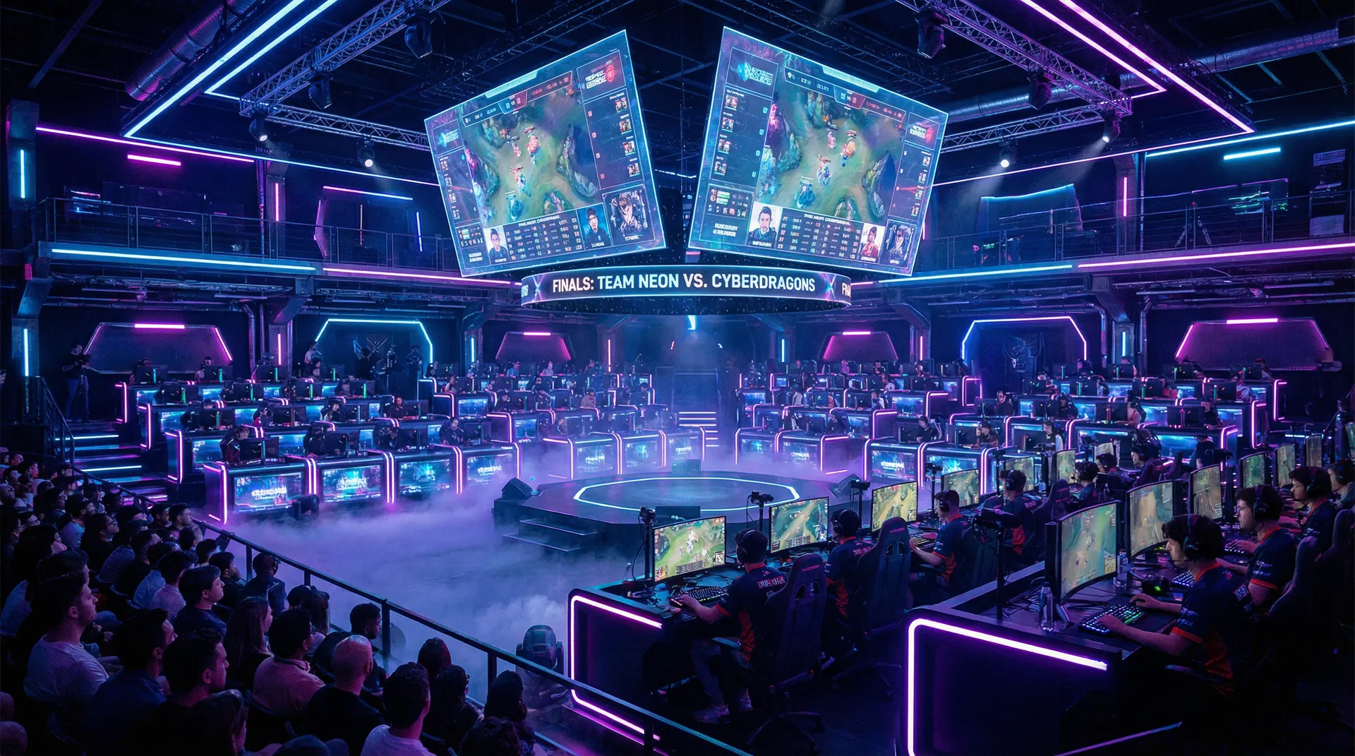 霓虹都市 - 电竞下注 开放世界